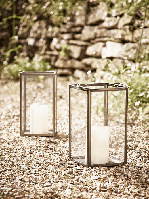 Lantern with LED candle