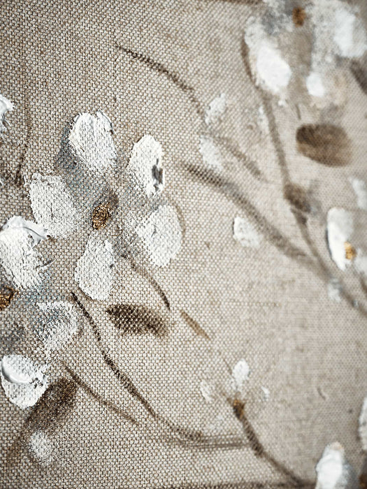 Linen Blossom Canvas