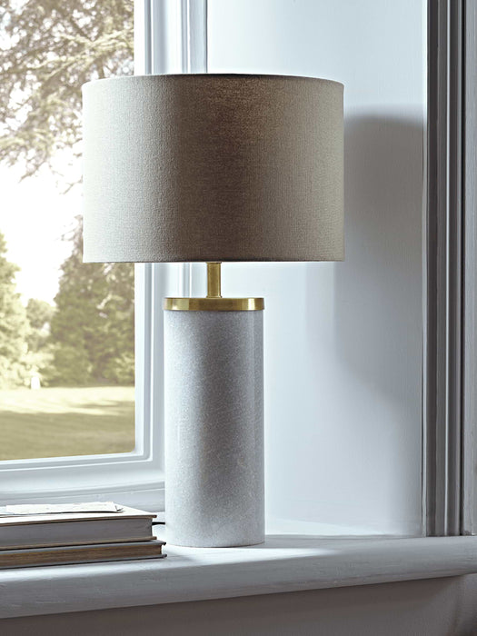 Marble & Brass Table Lamp