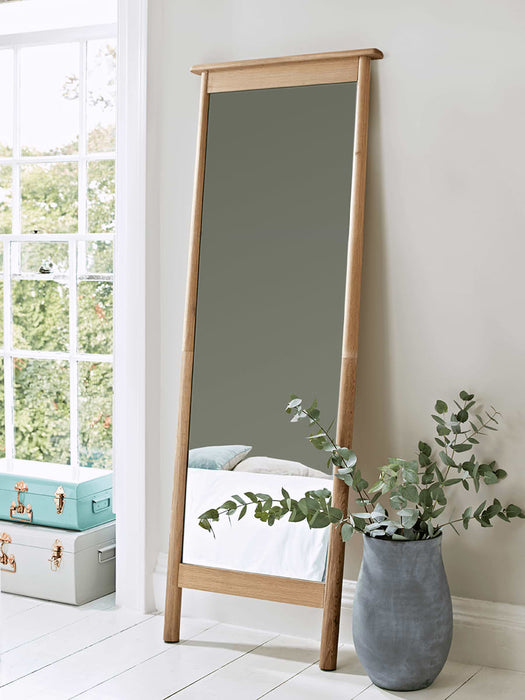 Bergen Oak Full Length Mirror