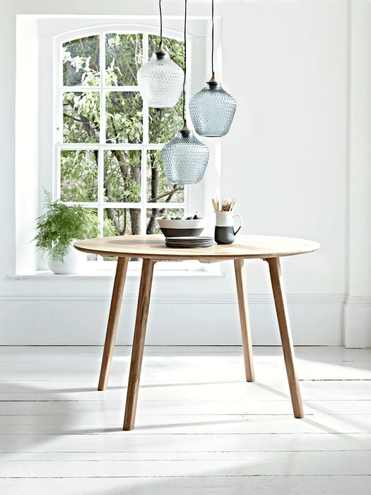 Round Oak Dining Table