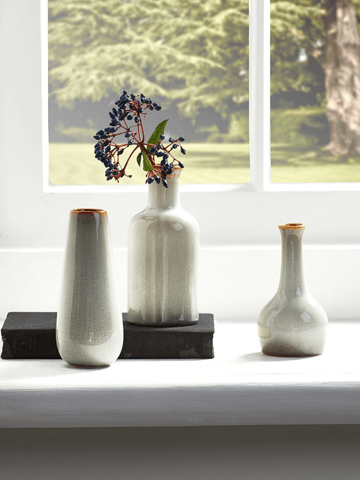 Three Rustic Bud Vases