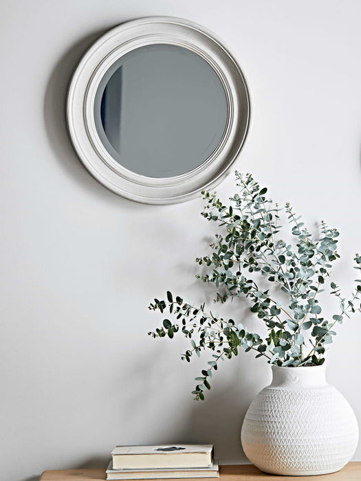 Berkley Mirror Small - Distressed Grey