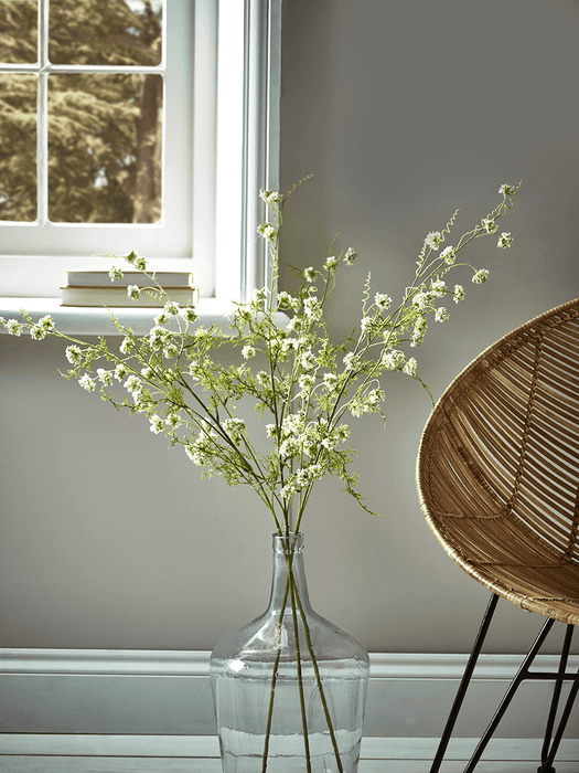Three Spiraea Stems