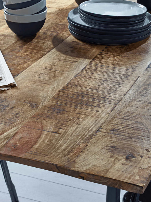 Industrial Style Folding Table