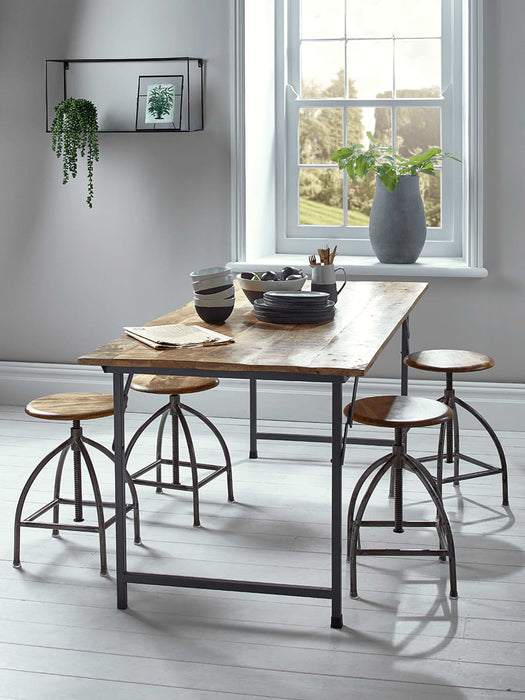 Industrial Style Folding Table