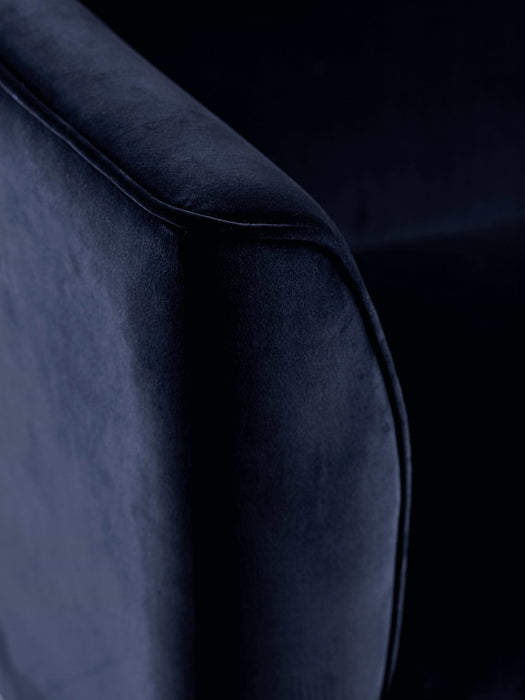 Timsbury Velvet Sofa - Navy