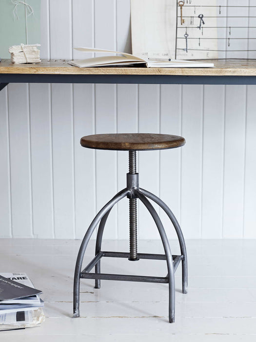 Industrial Twist Stool