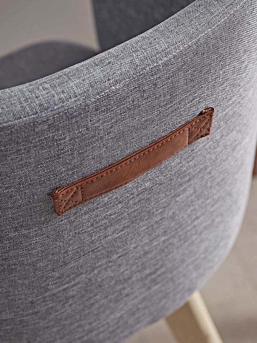 Upholstered Armchair - Grey