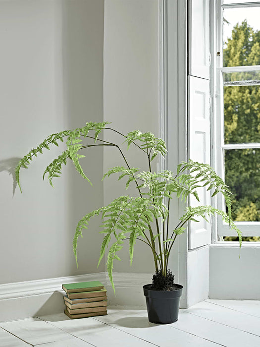 Faux Potted Vibrant Fern