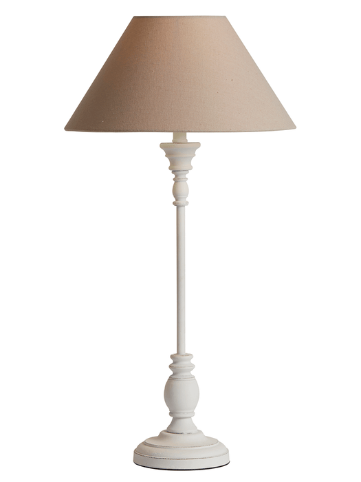 Tall White Table Lamp