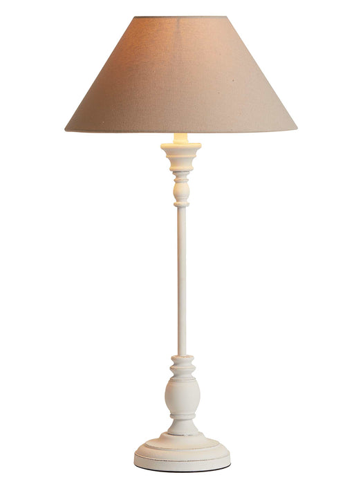 Tall White Table Lamp