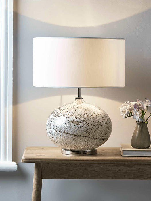 Volcanic Effect Table Lamp - White