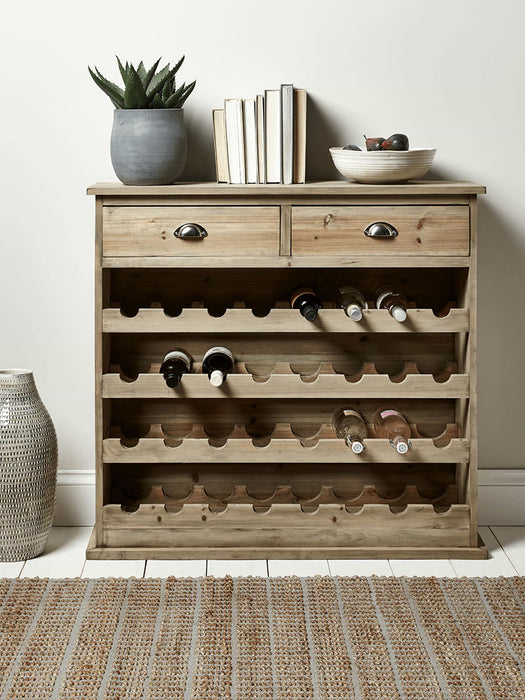 Wooden Wine Store Unit