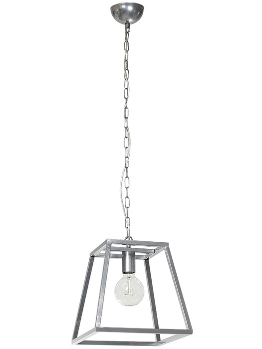 Trapeze Pendant - Zinc
