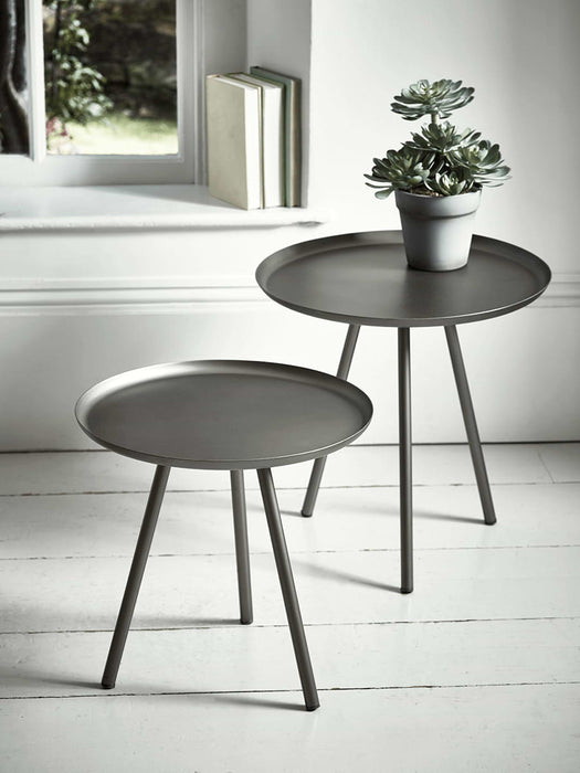 Two Antique Zinc Tables
