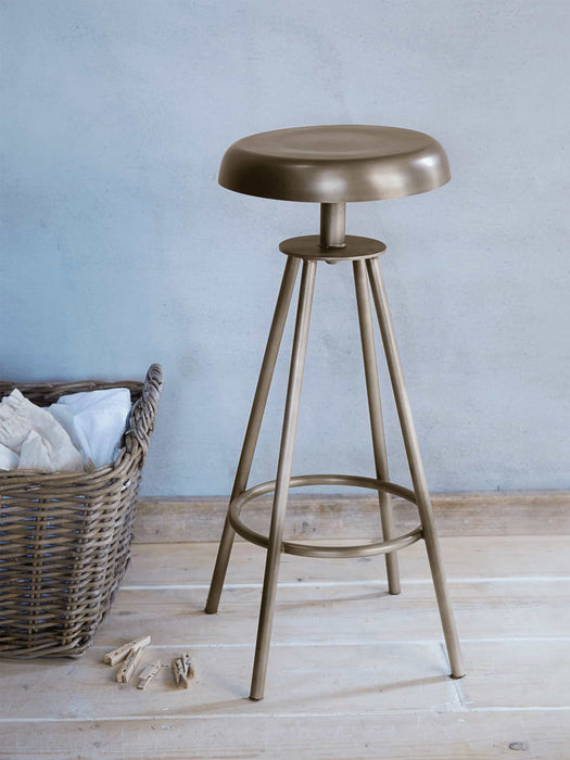 Swivel Stool - Zinc