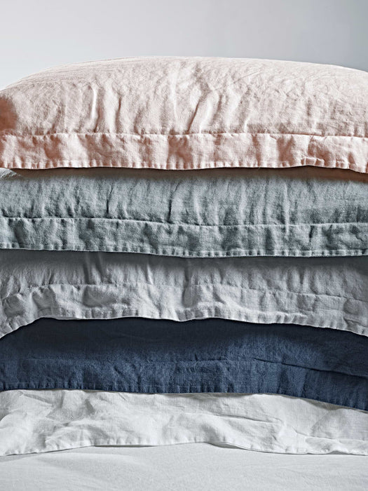 Washed Linen Duvet Cover Double