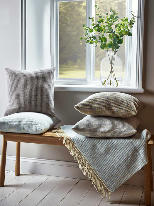 Merino Cushion - Grey