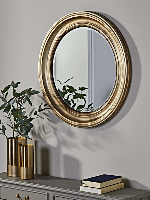 Berkley Mirror Large - Soft Gold