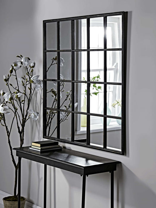 Iron Window Mirror
