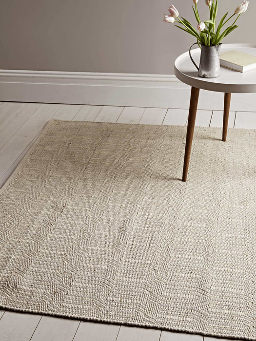 Loop Woven Rug - Natural