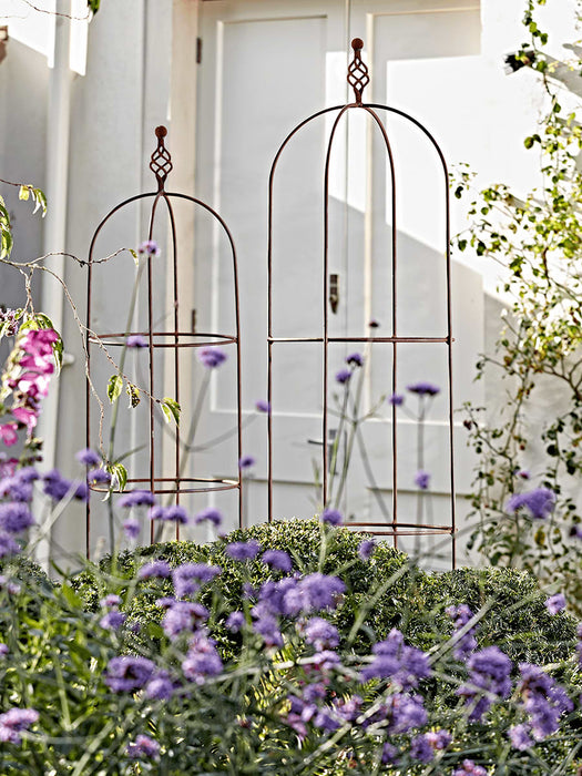 Two Rusty Obelisks