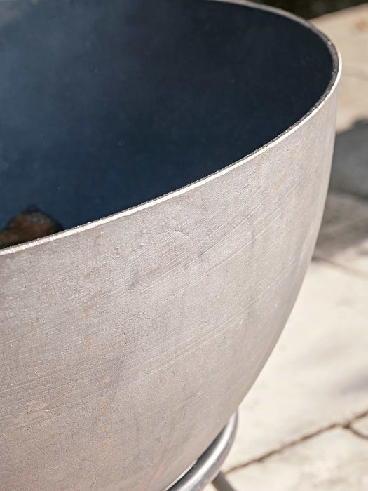 Raw Steel Firepit