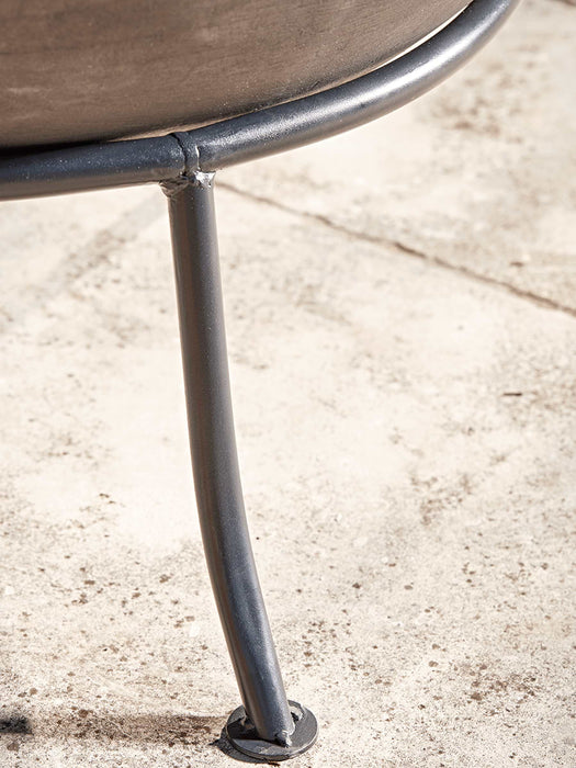 Raw Steel Firepit