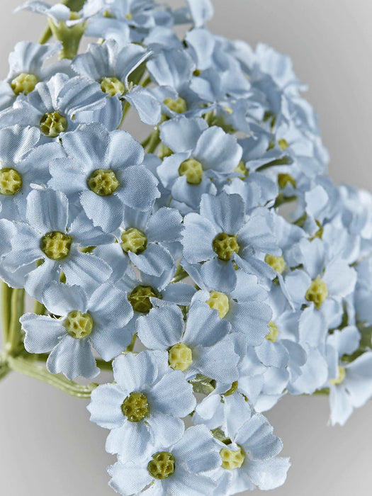 Three Faux Blue Queen Anne's Lace Sprays