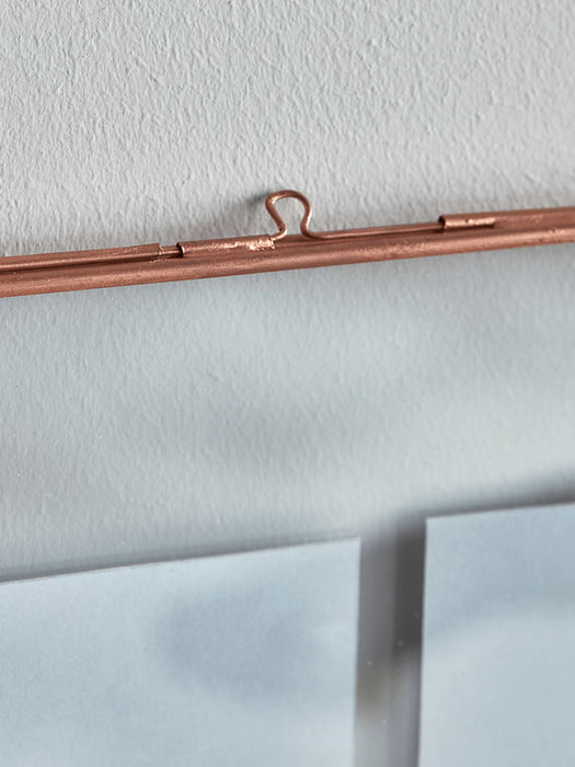 Three Delicate Hanging Frames - Copper