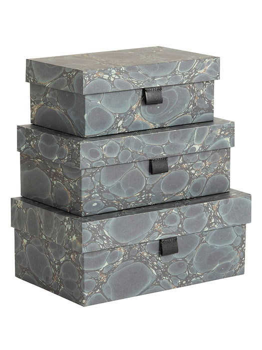 Three Paper Storage Boxes