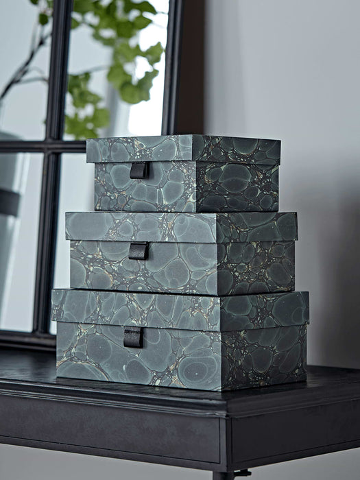 Three Paper Storage Boxes