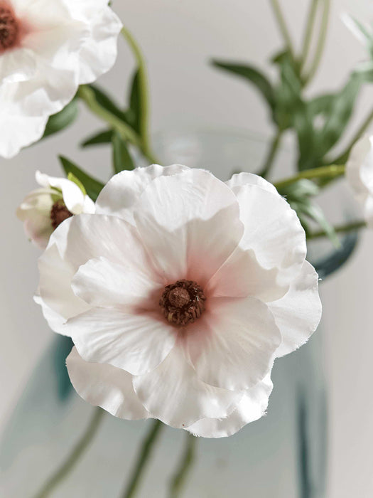 Three Faux Ranunculus Sprays