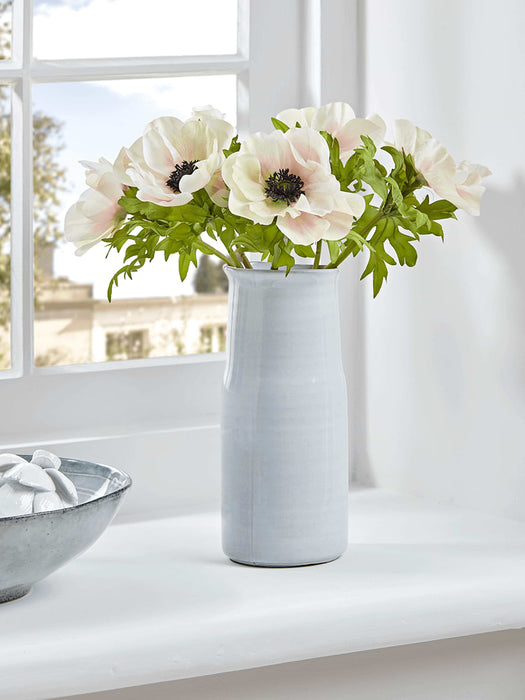 Six Faux Blush Anemones