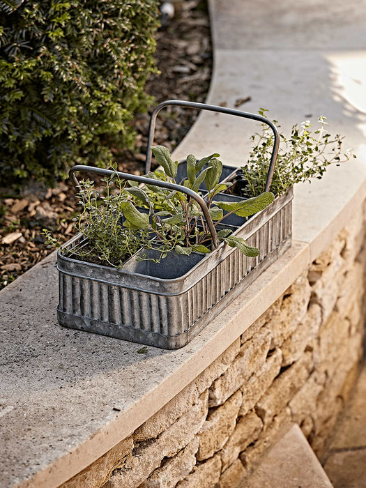 Fluted Basket Planter