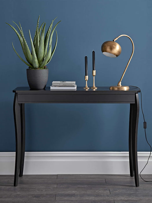 Elegant Black Console Table