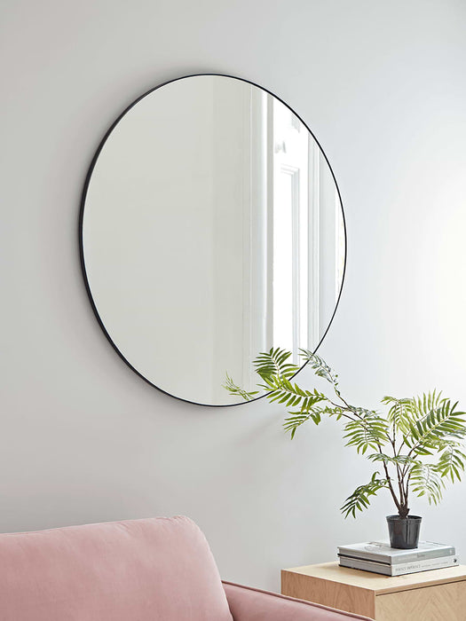 Oversized Frame Mirror - Black