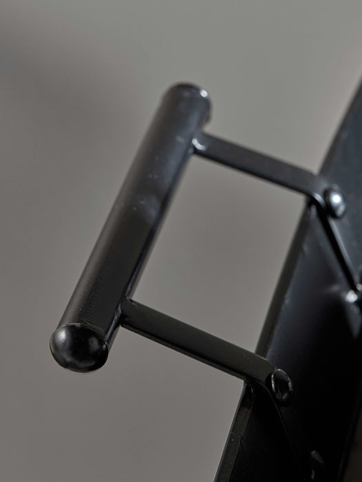 Black Metal Trolley