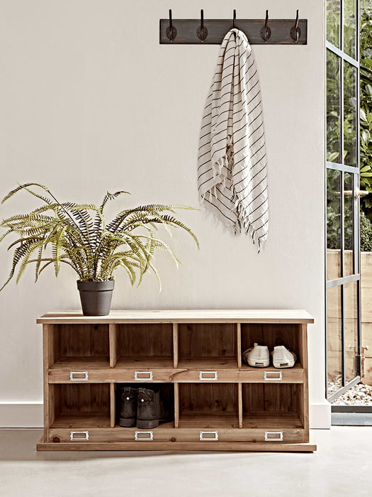 Faux Potted Slim Leaf Fern