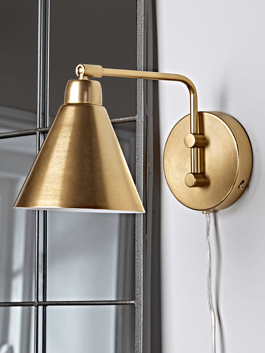 Brass Wall Light