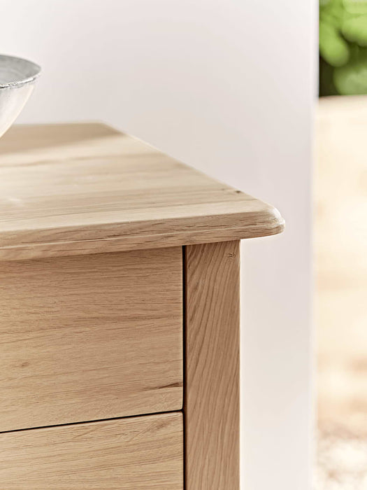 Bergen Oak Chest Of Drawers - Natural