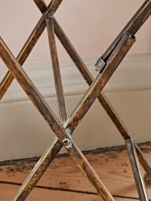 Burnished Gold Side Table