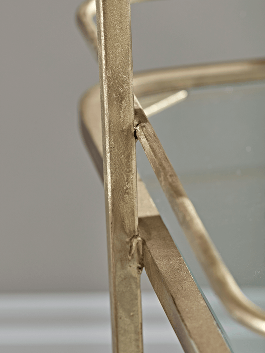 Brass Cocktail Trolley