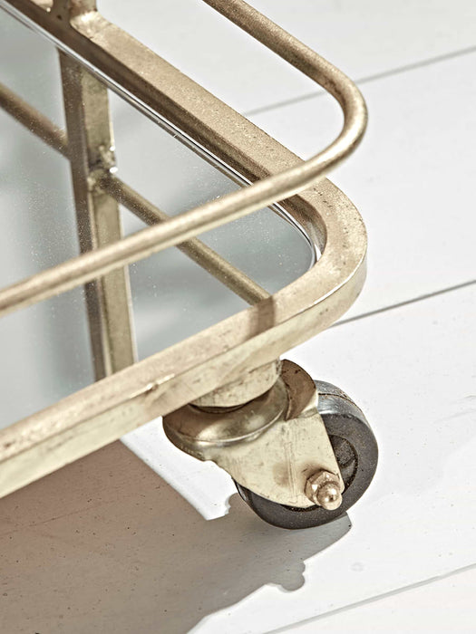 Brass Cocktail Trolley
