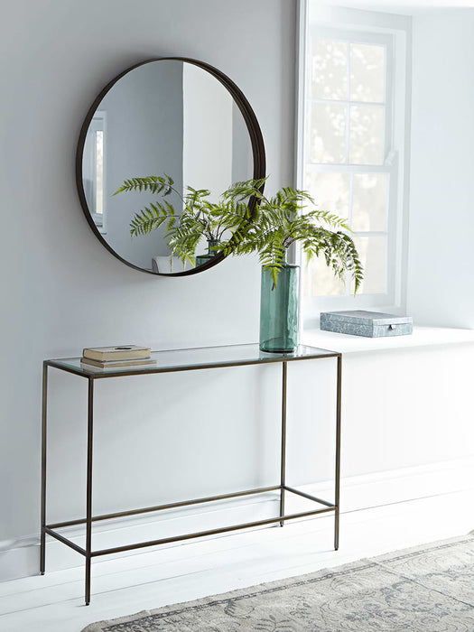 Villette Console Table - Burnished Brass