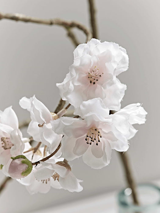Faux Blush Cherry Blossom Spray