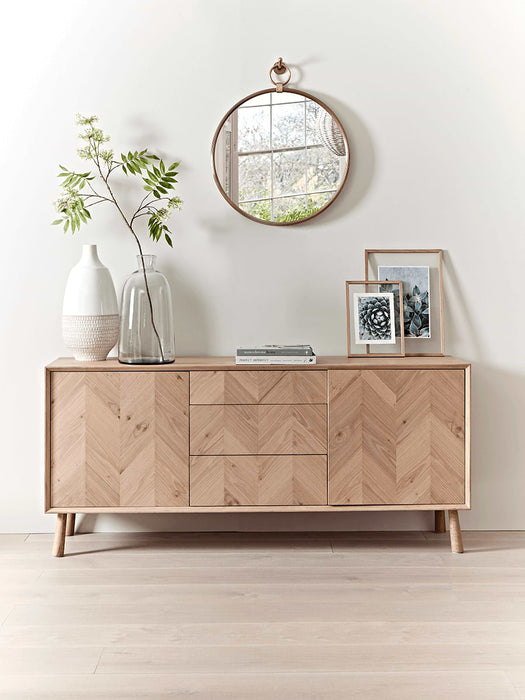 Aura Brass Mirror