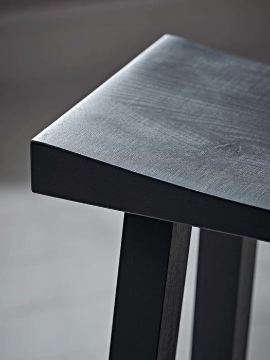Curved Top Stool - Anthracite