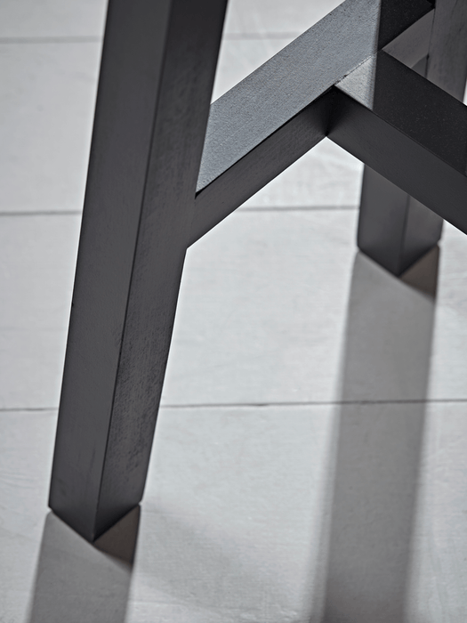 Curved Top Stool - Anthracite